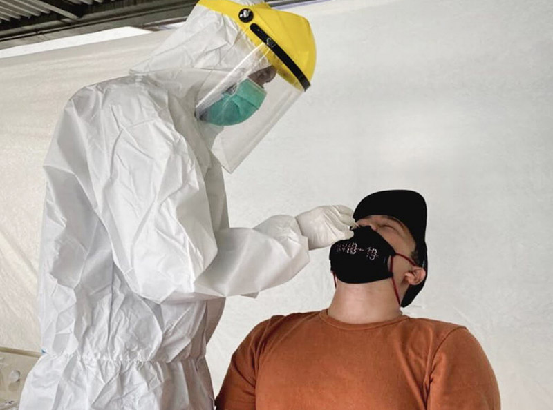 WFO saat pandemi, PT Eigerindo MPI beri karyawan fasilitas SWAB Test berkala.
