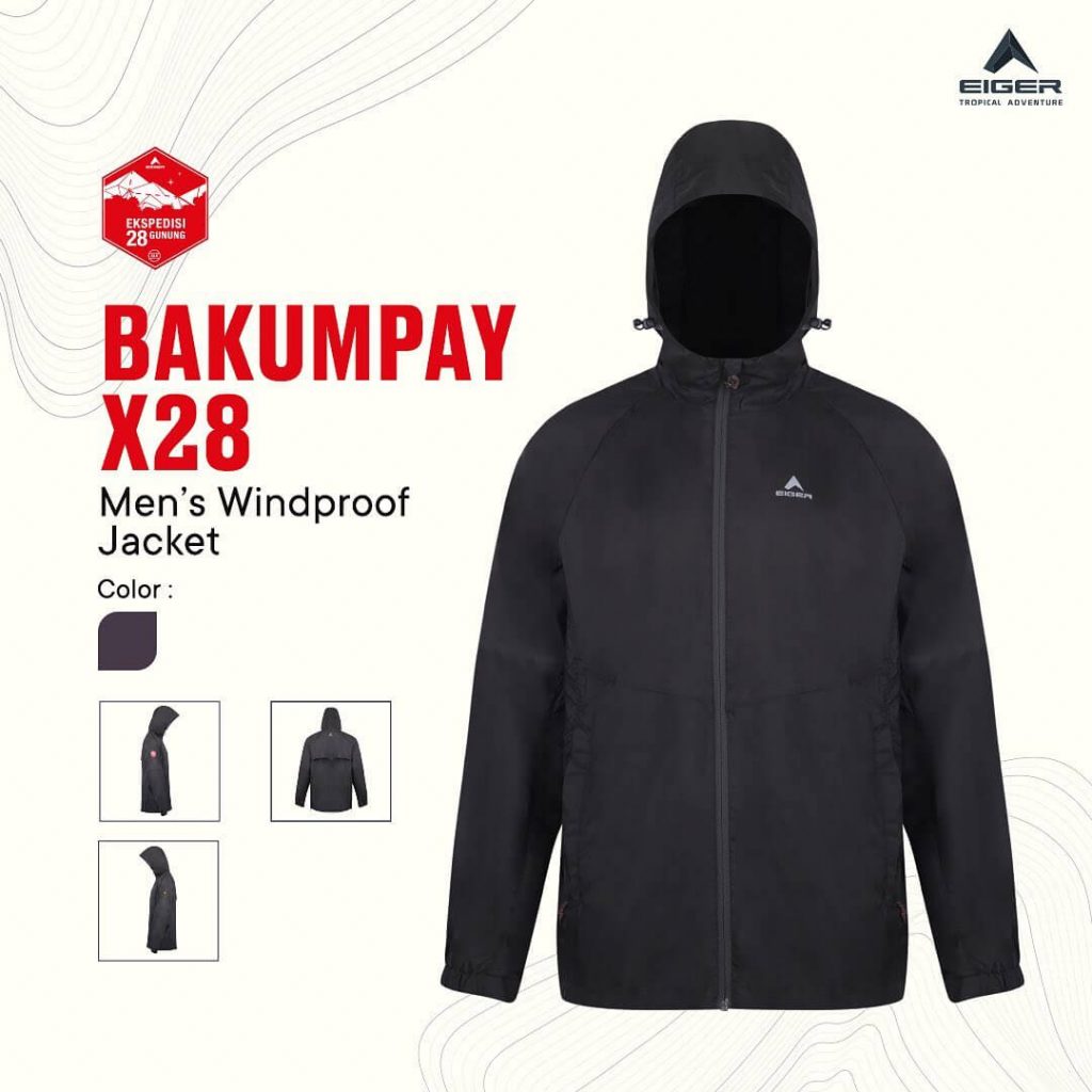 EIGER BAKUMPAY X28 JACKET JAKET MOUNTAINEERING