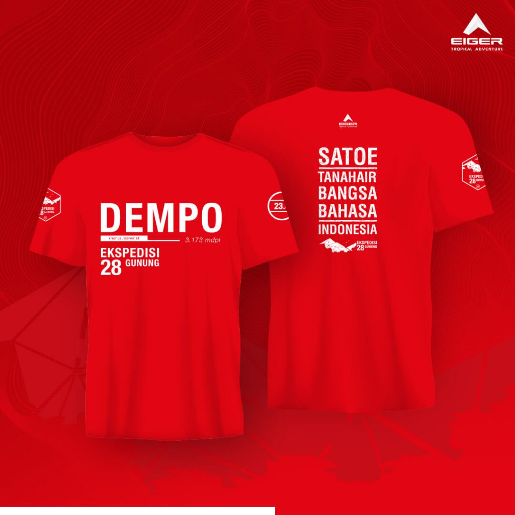 EIGER GN. DEMPO T-SHIRT EDISI SPESIAL