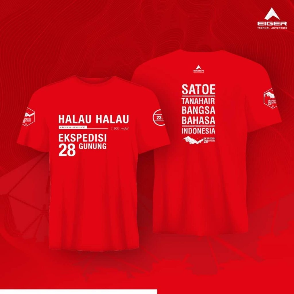 EIGER GN. HALAU-HALAU T-SHIRT EDISI SPESIAL