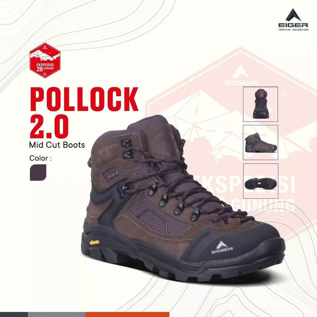 EIGER POLLOCK 2.0 28 GUNUNG SHOES