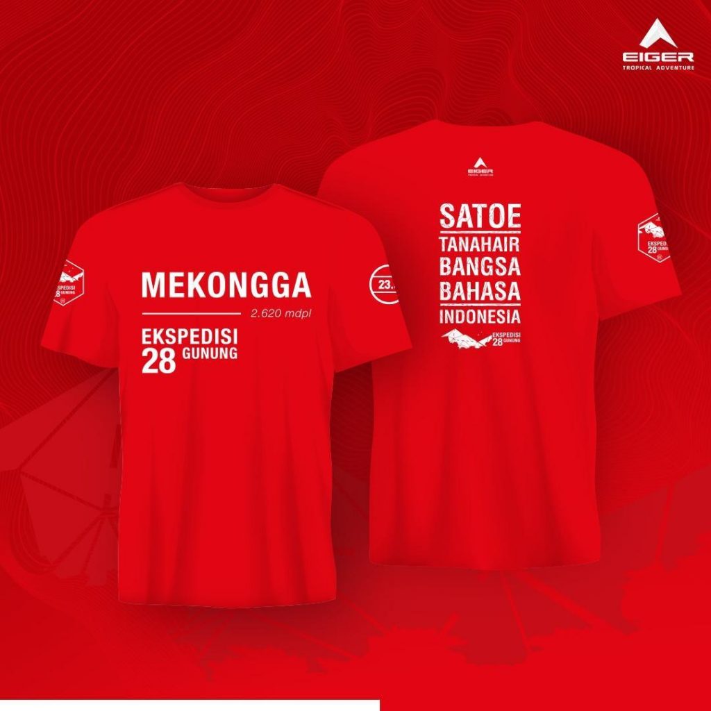 EIGER GN. MEKONGGA T-SHIRT EDISI SPESIAL