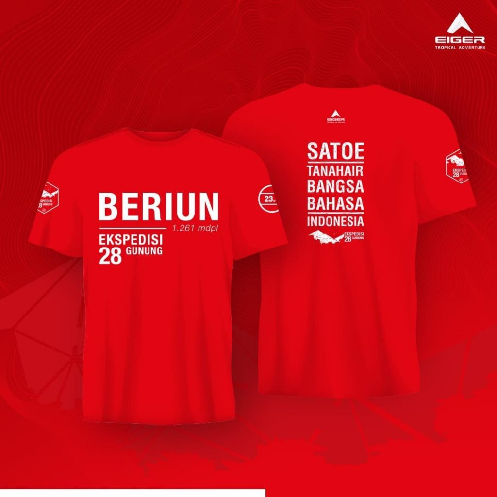 EIGER GN. BERIUN T-SHIRT EDISI SPESIAL