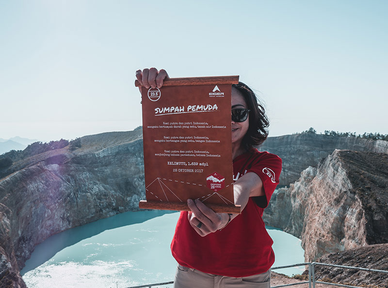 EIGER MEMAKNAI SUMPAH PEMUDA MELALUI EKSPEDISI 28 GUNUNG