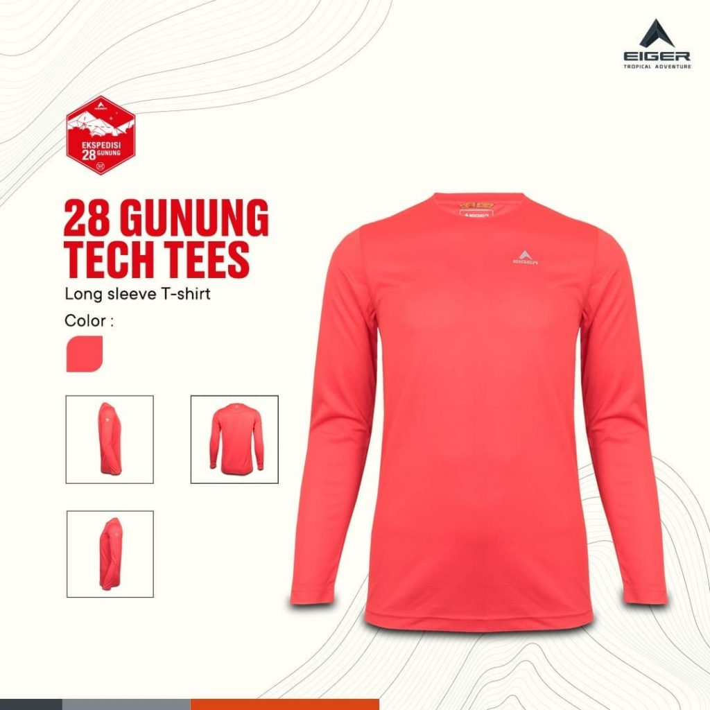 EIGER 28 GUNUNG TECH TEES