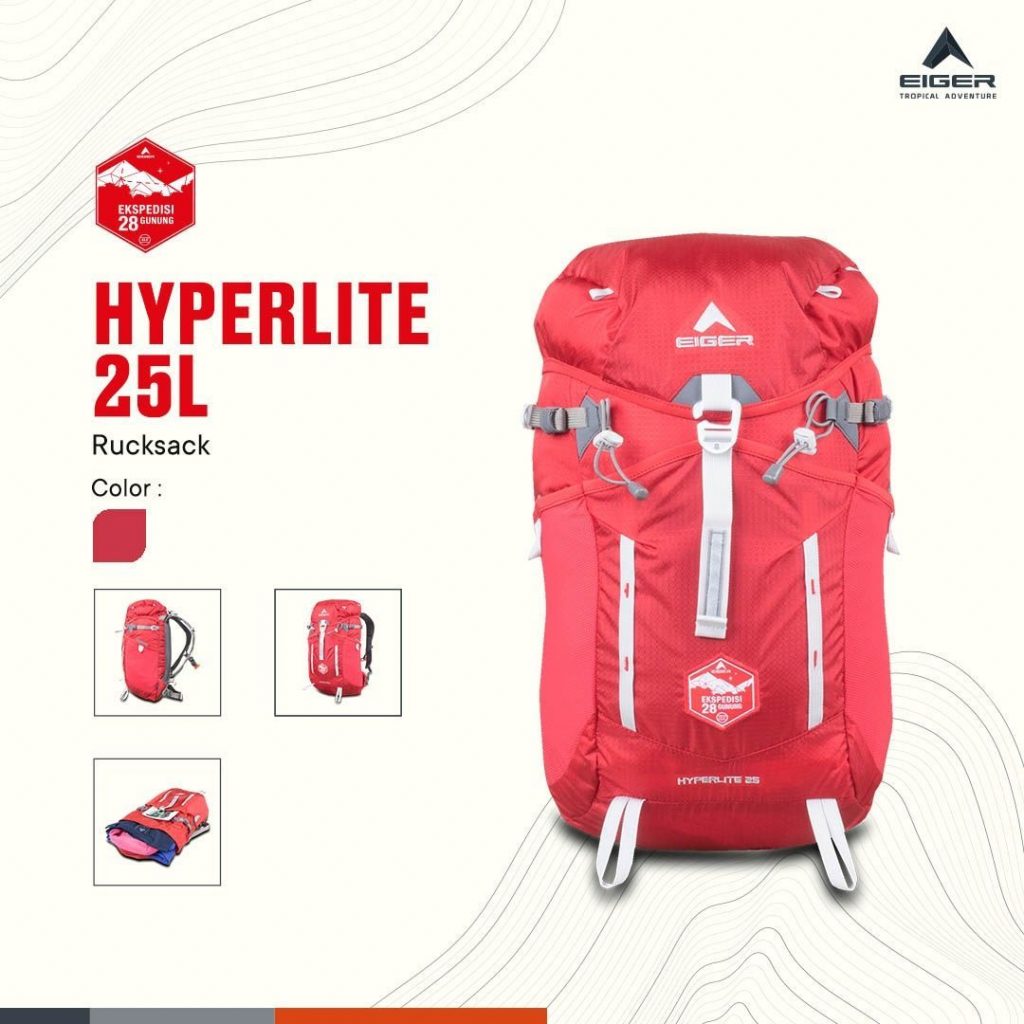 EIGER HYPERLITE 25 RUCKSACK