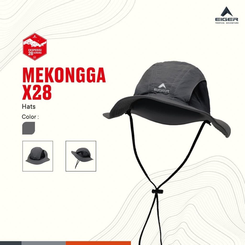 EIGER MEKONGGA X28 HAT - TOPI RIMBA