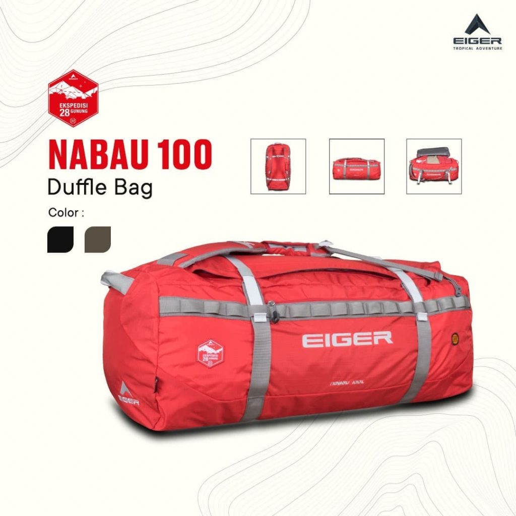 EIGER NABAU 100 1F DUFFLE BAG