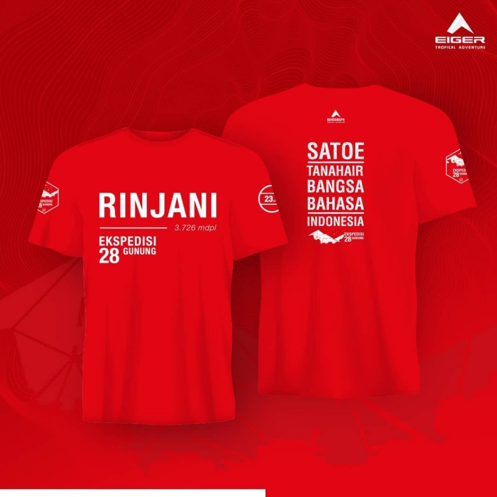 EIGER GN. RINJANI T-SHIRT EDISI SPESIAL