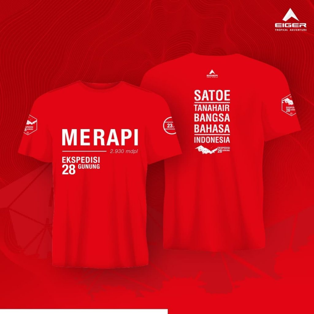 EIGER GN. MERAPI T-SHIRT EDISI SPESIAL