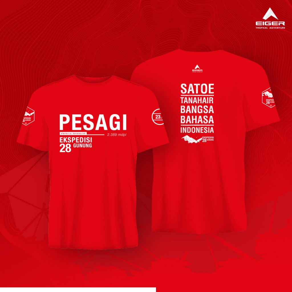 EIGER GN. PESAGI T-SHIRT EDISI SPESIAL