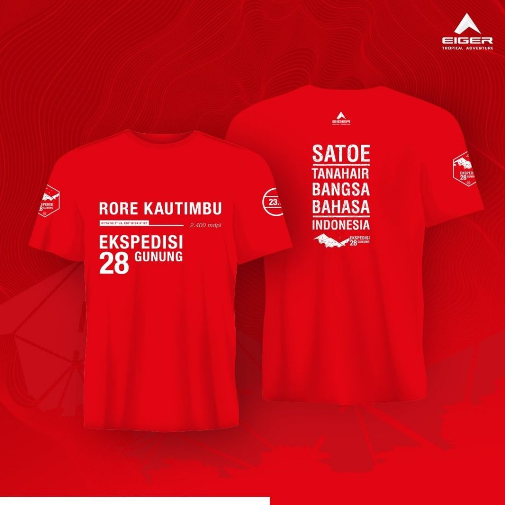 EIGER GN. RORE KATIMBU T-SHIRT EDISI SPESIAL