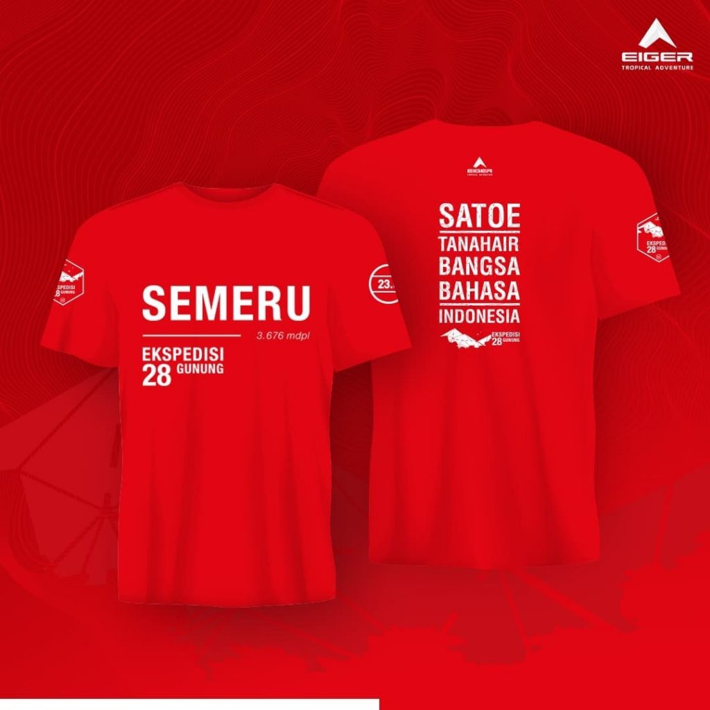 EIGER GN. SEMERU T-SHIRT EDISI SPESIAL