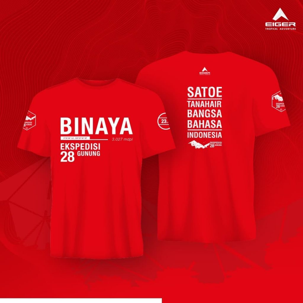EIGER GN. BINAYA T-SHIRT EDISI SPESIAL
