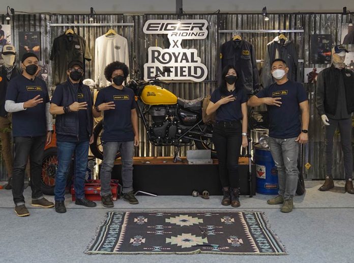 EIGER X Royal Enfield Berkolaborasi Luncurkan Koleksi Eksklusif