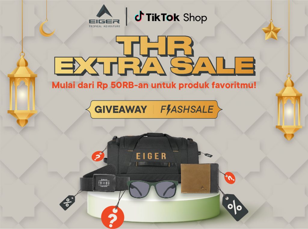 THR Ekstra Sale di TikTok @eigeradventurecom