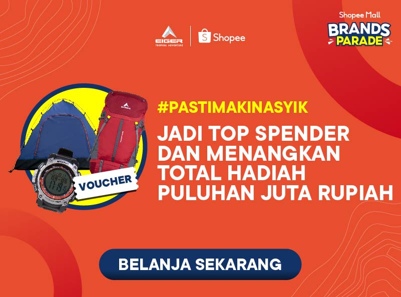 Jadi Top Spender, Dapat Hadiah Puluhan Juta Rupiah!