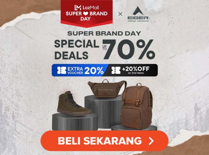 EIGER Lazada Super Brand Day