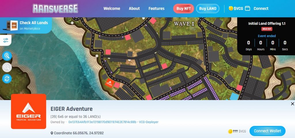 Lokasi EIGER Adventure di RansVerse