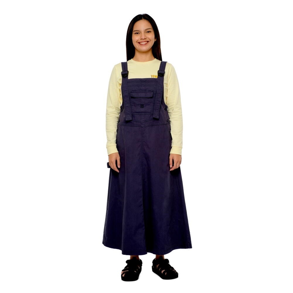 Women Trisha Overall Midi Dress dari EIGER untuk ootd liburan