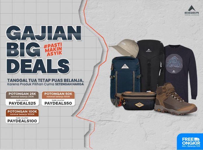Gajian Big Deals EIGER