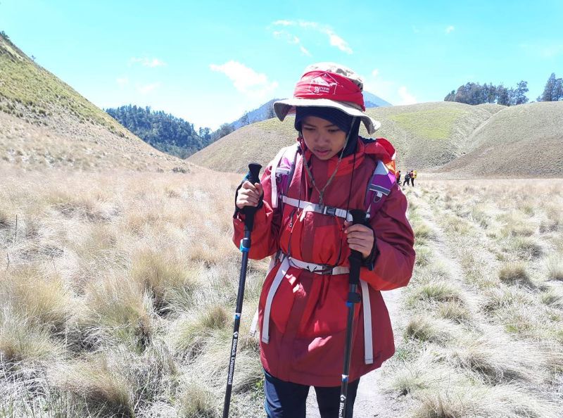 outfit naik gunung anak