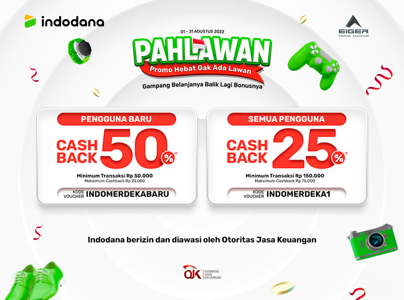 Belanja EIGER Online di eigeradventure.com Ada Promo Paylater Indodana!