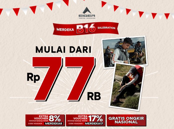 Promo Kemerdekaan EIGER