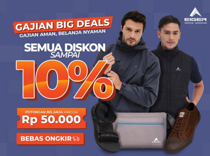 Promo EIGER Hari Ini - Gajian Big Deals
