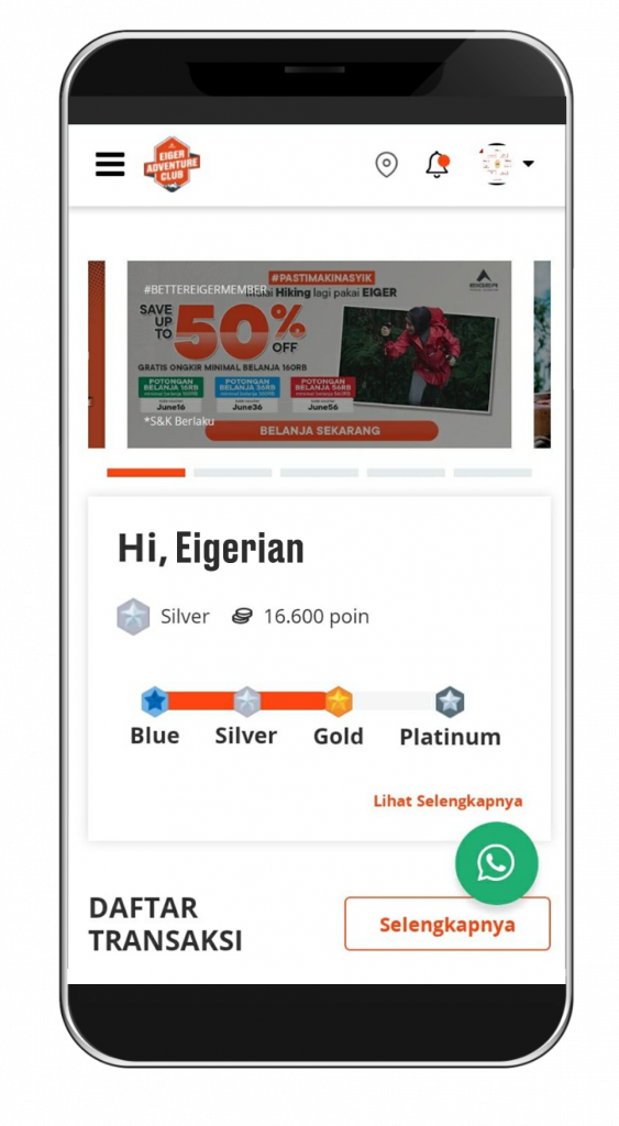 Dapatkan Poin, dan Jadi Naik Level!