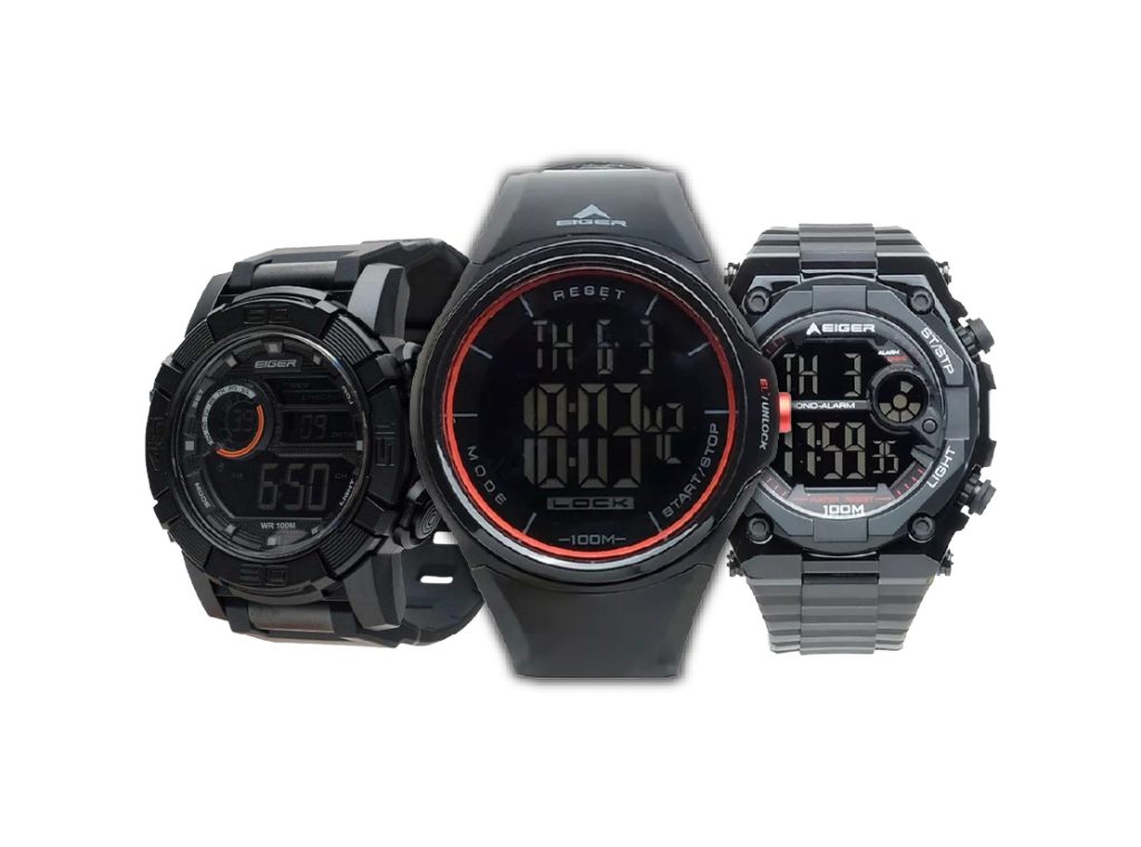 Jam Tangan Digital EIGER Original