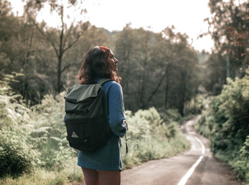 pendakian gunung wanita