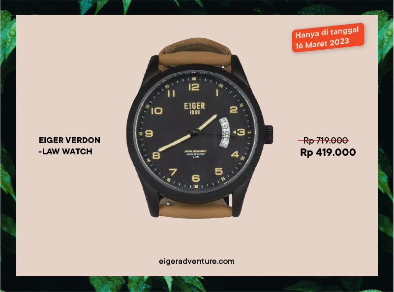 JAM TANGAN ANALOG PRIA EIGER VERDON-LAW WATCH
