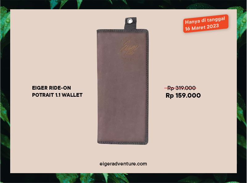 DOMPET KULIT PRIA EIGER Ride-On Portrait 1,1