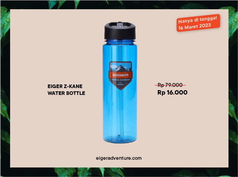 BOTOL MINUM Z-KANE WATER BOTTLE, BLU, NOS