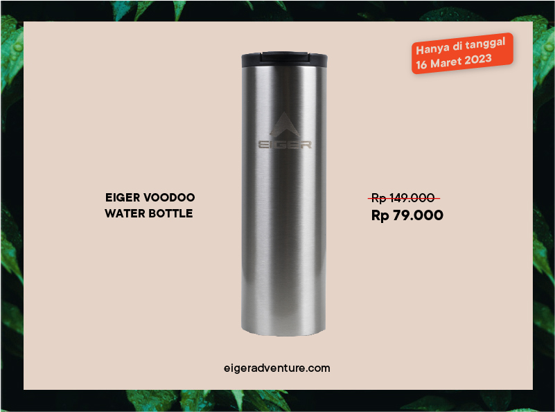 TUMBLER VOODOO WATER BOTTLE, SIL, NOS