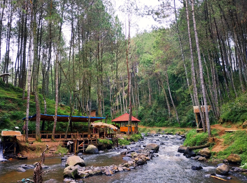 tempat camping di pangalengan