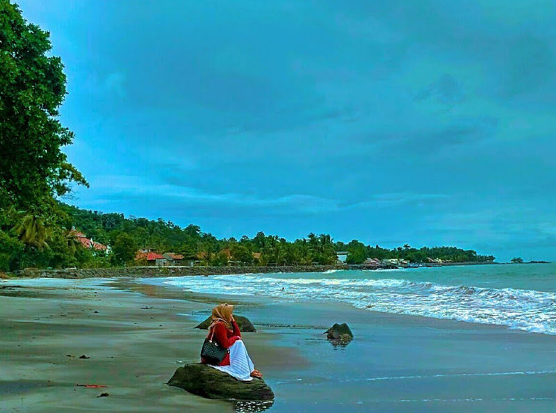 pantai di lampung