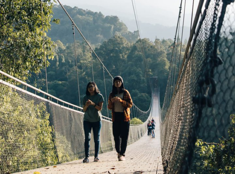 jembatan gantung sukabumi
