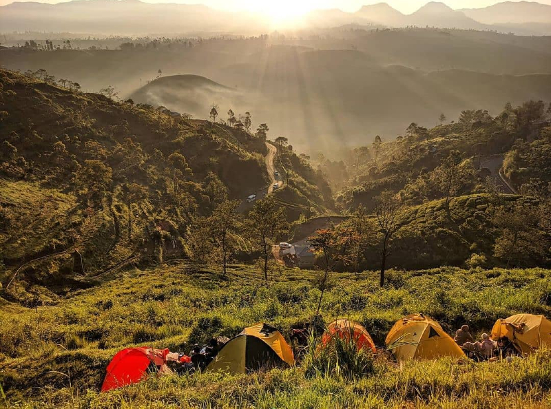 tempat camping di pangalengan