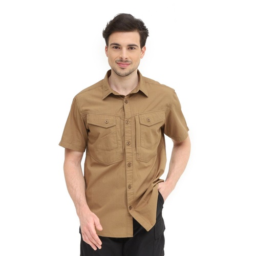 khaki shirt