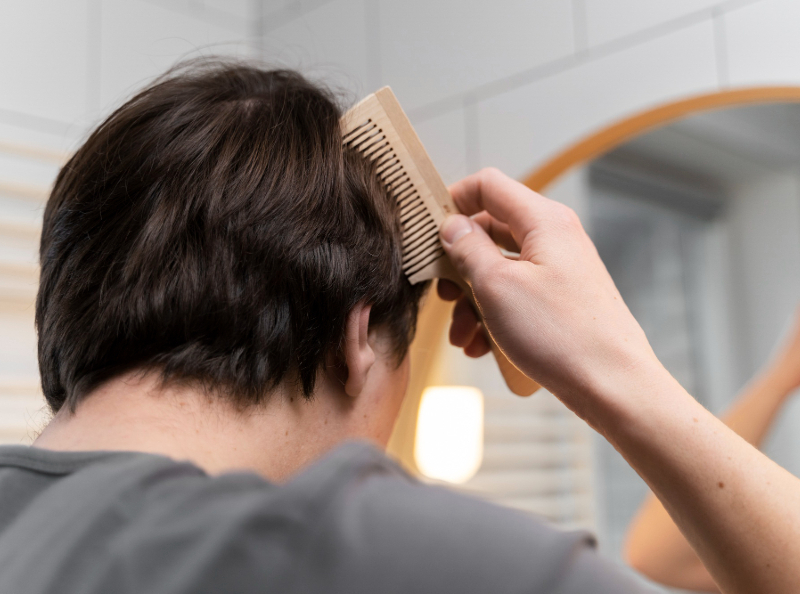 cara keramas yang benar