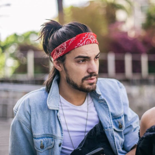 gaya rambut gondrong tanggung