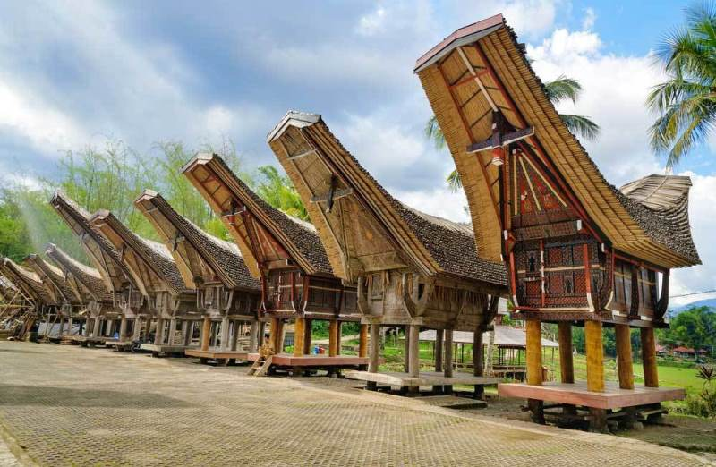 rumah adat tana toraja