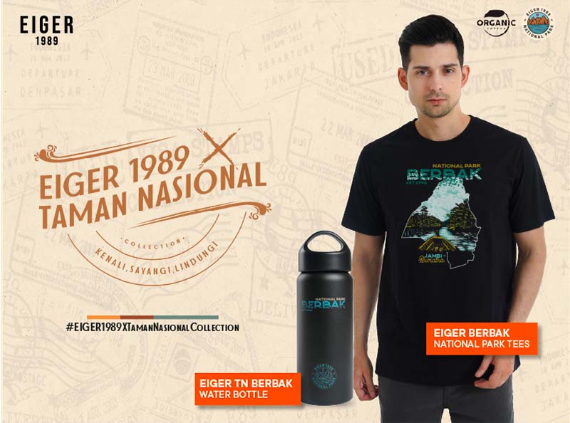 Koleksi EIGER 1989 X Taman Nasional  edisi Taman Nasional Berbak