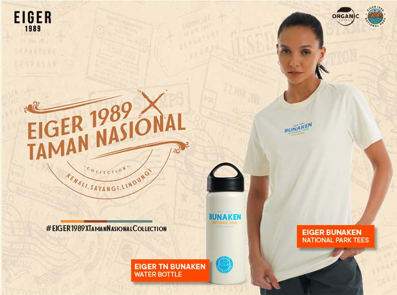 Koleksi EIGER 1989 X Taman Nasional  edisi TN Bunaken