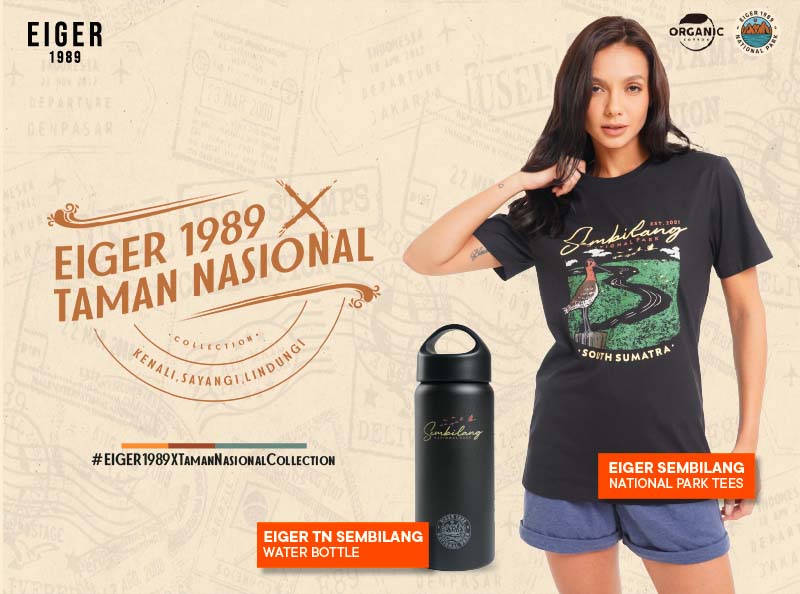 Koleksi EIGER 1989 X Taman Nasional  edisi Taman Nasional Sembilang