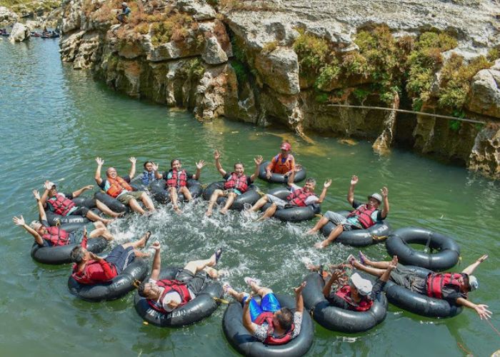river tubing