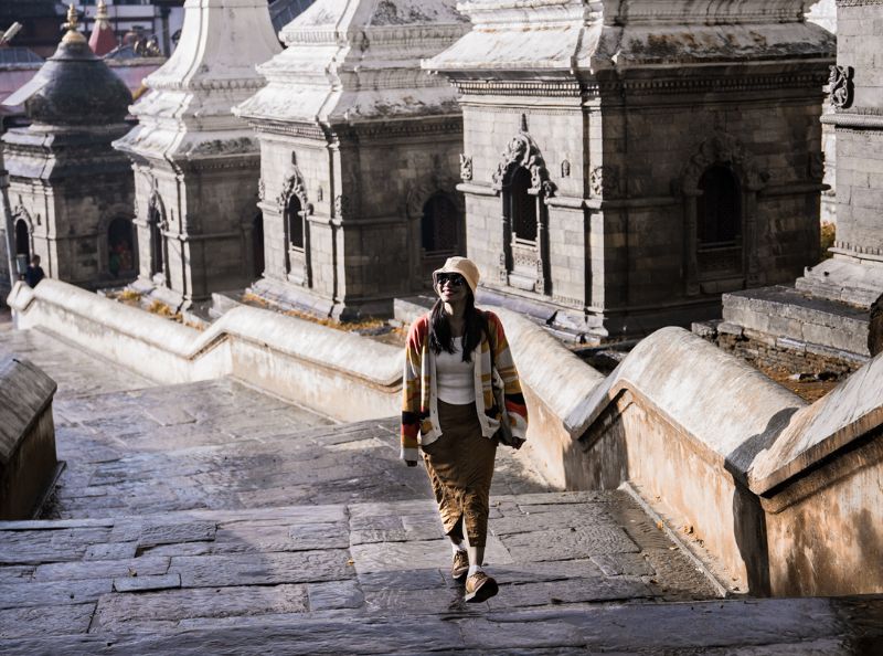 Outfit liburan ke nepal