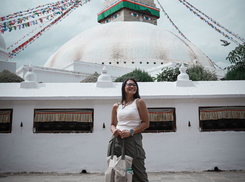 Outfit liburan ke nepal